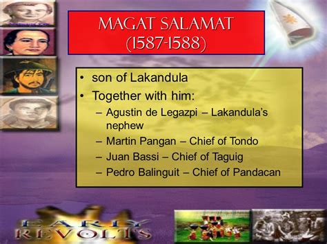 Chapter 36 : Magat Salamat, the warlike son of Lakan Dula.